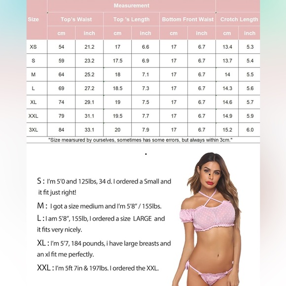 💟 3/$20 Plus Size Lingerie Set (Photo Wardrobe) - Picture 8 of 8